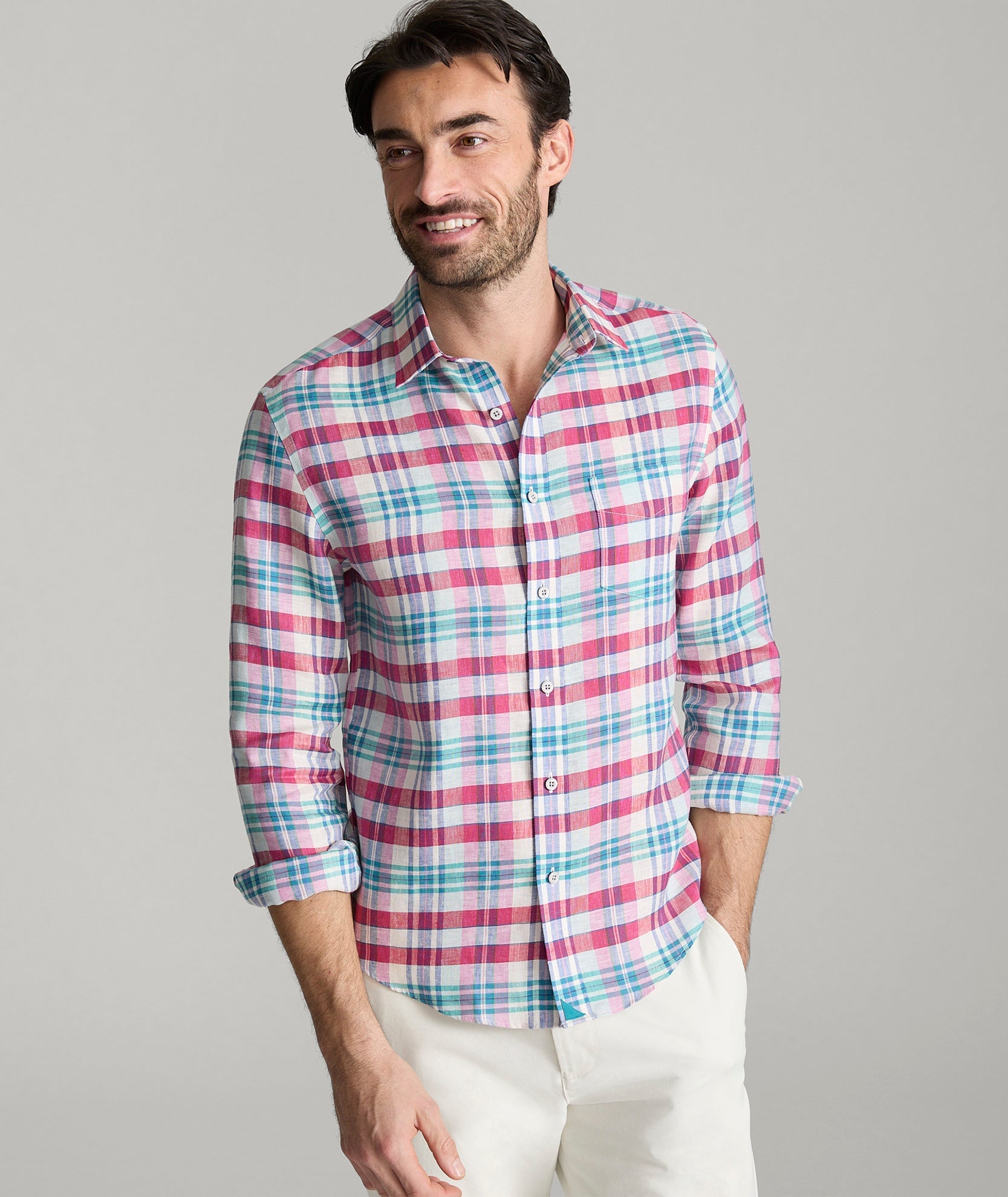 Wrinkle-Resistant Linen Wallace Shirt - FINAL SALE