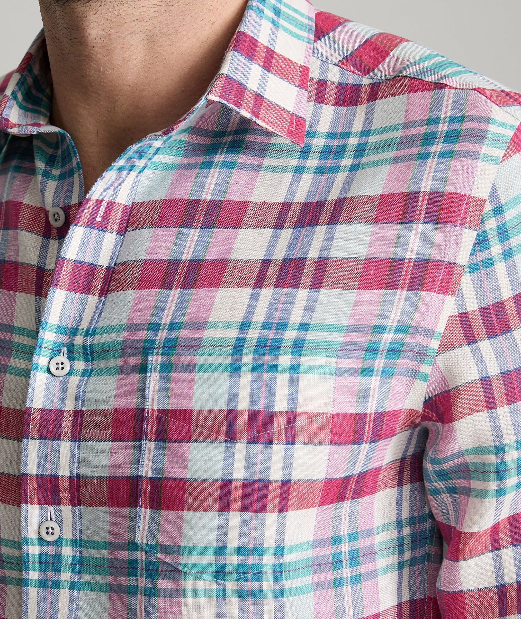 Wrinkle-Resistant Linen Wallace Shirt - FINAL SALE