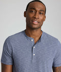 Jersey Slub Short-Sleeve Henley - FINAL SALE